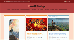Desktop Screenshot of gameonstrategic.com